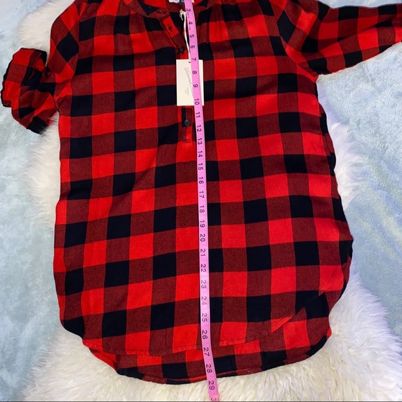 Universal Thread Plaid Tunic - Picture 4 of 6